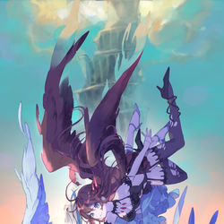 This is a pixiv picture whose title is バベル.