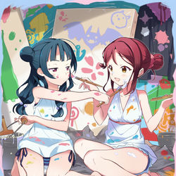 This is a pixiv picture whose title is よしりこペイント.