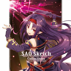 This is a pixiv picture whose title is SAO Sketch Collections.