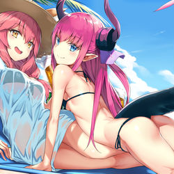 This is a pixiv picture whose title is えりたまも.