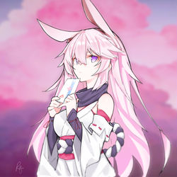 This is a pixiv picture whose title is HB to Sakura.