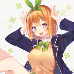 This is a pixiv picture whose title is 中野四葉.