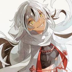 This is a pixiv picture whose title is 笑い虎.