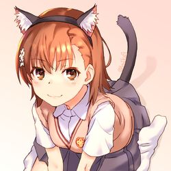 This is a pixiv picture whose title is ミコニャン.