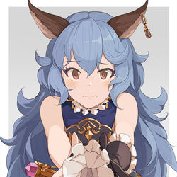 This is a pixiv picture whose title is 『檻の中』.