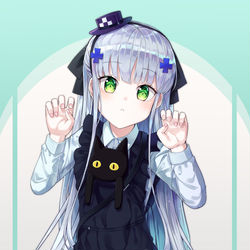 This is a pixiv picture whose title is HK416.