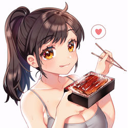 This is a pixiv picture whose title is 土用の丑の日.