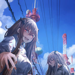 This is a pixiv picture whose title is ice cream.