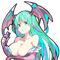 This is a pixiv picture whose title is モリガンさま.