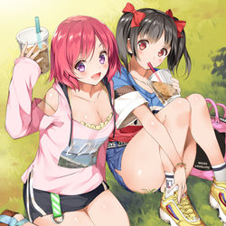 This is a pixiv picture whose title is タピってる？.