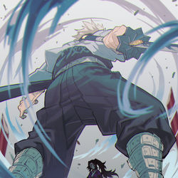 This is a pixiv picture whose title is 風柱.