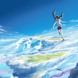 This is a pixiv picture whose title is スマホ絵  模写.