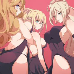 This is a pixiv picture whose title is ナイトバトル.