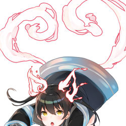 This is a pixiv picture whose title is ネコマタ.