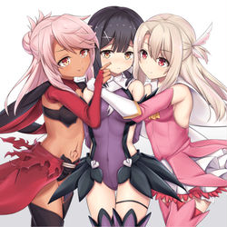 This is a pixiv picture whose title is 三姉妹.