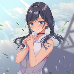 This is a pixiv picture whose title is てんきのこ.