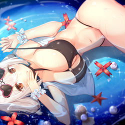 This is a pixiv picture whose title is シリアス.