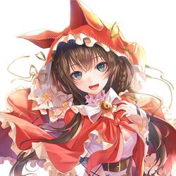 This is a pixiv picture whose title is 赤ずきん.
