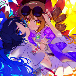 This is a pixiv picture whose title is 最凶最悪の双子.