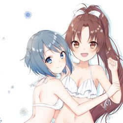 This is a pixiv picture whose title is 水着杏さやちゃん.