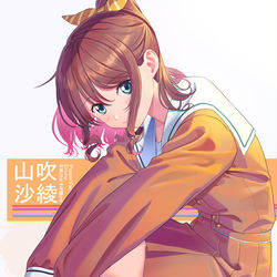 This is a pixiv picture whose title is 山吹さん.