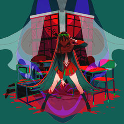 This is a pixiv picture whose title is 関係決裂.