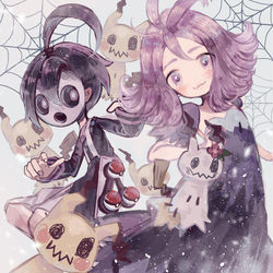This is a pixiv picture whose title is ゴーストタイプ！.