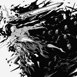 This is a pixiv picture whose title is ハサン.