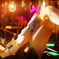 This is a pixiv picture whose title is ロック&ガール.