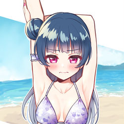 This is a pixiv picture whose title is ♥.