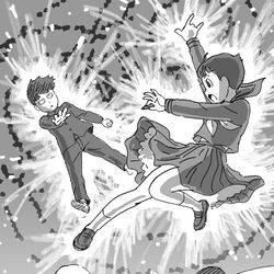 This is a pixiv picture whose title is 同い年.