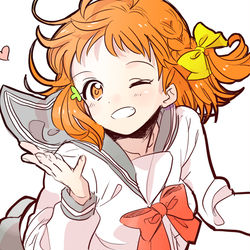 This is a pixiv picture whose title is 千歌.