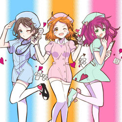 This is a pixiv picture whose title is ナース！.