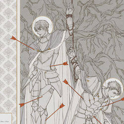 This is a pixiv picture whose title is Against the Light 【中國語註意】.