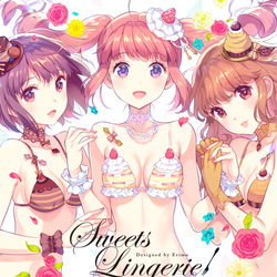 This is a pixiv picture whose title is Sweets Lingerie !.