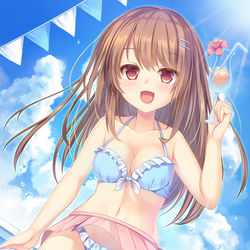 This is a pixiv picture whose title is 夏だ!.