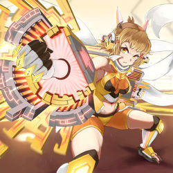 This is a pixiv picture whose title is 響 変身中.