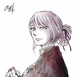This is a pixiv picture whose title is FGO落書き詰め(鯖老化等々).