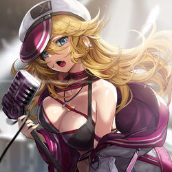 This is a pixiv picture whose title is ROCK☆Girl.