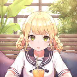 This is a pixiv picture whose title is ♥.