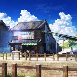 This is a pixiv picture whose title is 夏の駄菓子屋さん.