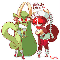 This is a pixiv picture whose title is Would you Date Us?.
