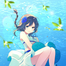 This is a pixiv picture whose title is 涼しさ.