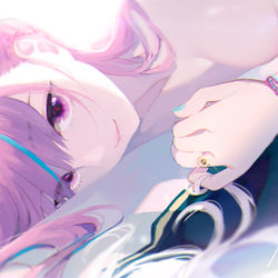 This is a pixiv picture whose title is 'Morning~'.