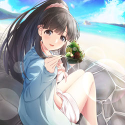 This is a pixiv picture whose title is 水着紗枝はん.