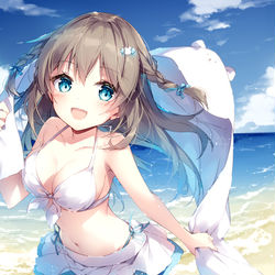 This is a pixiv picture whose title is Summer！.
