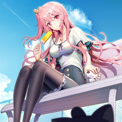 This is a pixiv picture whose title is 夏.