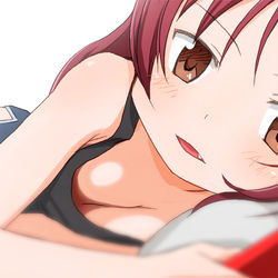 This is a pixiv picture whose title is 寝起き杏子さん.