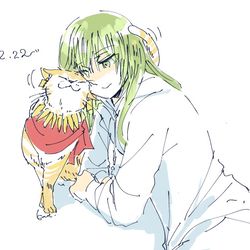 This is a pixiv picture whose title is ぎるねこ.