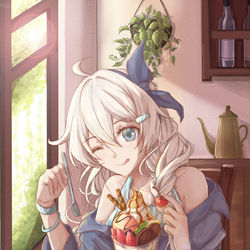 This is a pixiv picture whose title is HonkaiPotluckParty.